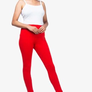 4-Way-Lycra-Cotton-Legging_BrightRed