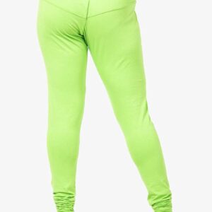 4 Way Lycra Cotton Legging - Lime Green