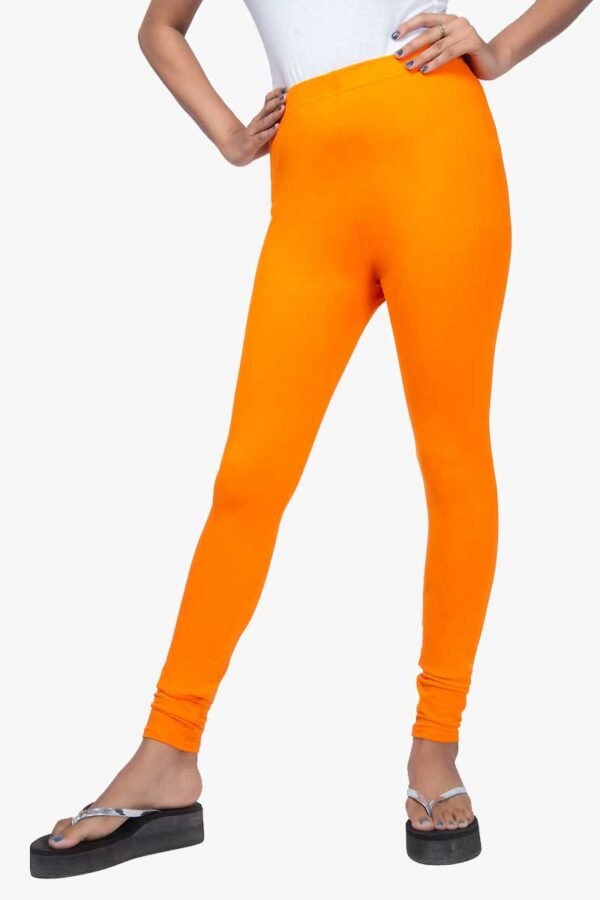 4 Way Lycra Cotton Legging - Mustered Color