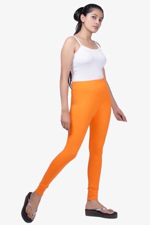 4 Way Lycra Cotton Legging - Mustered Color
