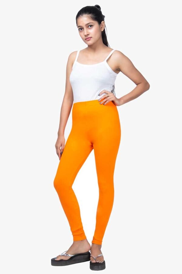 4 Way Lycra Cotton Legging - Mustered Color