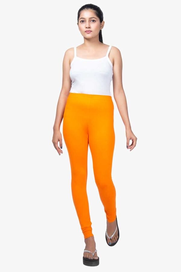 4 Way Lycra Cotton Legging - Mustered Color