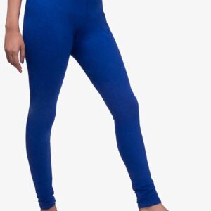 4 Way Lycra Cotton Legging - Royal Blue