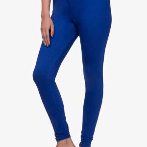 4 Way Lycra Cotton Legging - Royal Blue