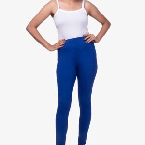 4 Way Lycra Cotton Legging - Royal Blue