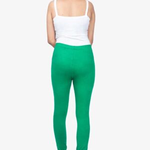 4 Way Lycra Cotton Legging - Tropical Green