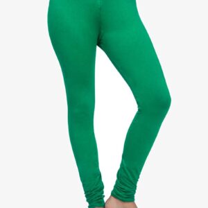 4 Way Lycra Cotton Legging - Tropical Green