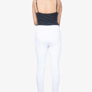4 Way Lycra Cotton Legging - White Color
