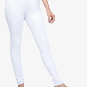 4 Way Lycra Cotton Legging - White Color