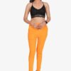 4 Way Slub Lycra Cotton Pant - Mustered Yellow