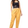 Slub Lycra Cotton Pant - Free Size, Skin Colour