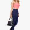 Slub Lycra Cotton Pant - Royal Blue